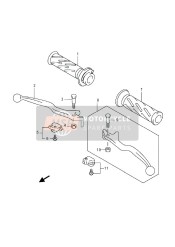 5750014F20, Lever Assy, Rear Brake, Suzuki, 0